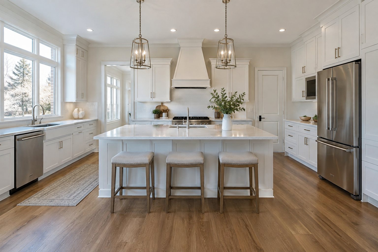 An updated Ohio kitchen, illustrative